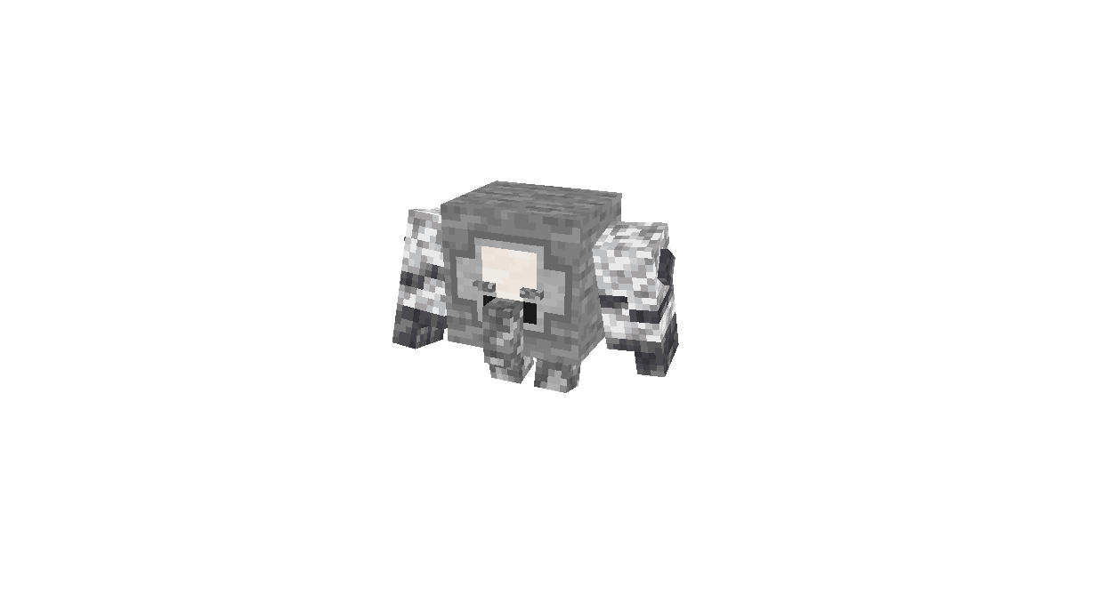 le golem de pierre de minecraft legends