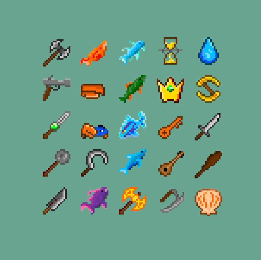 selection de pixel arts 2