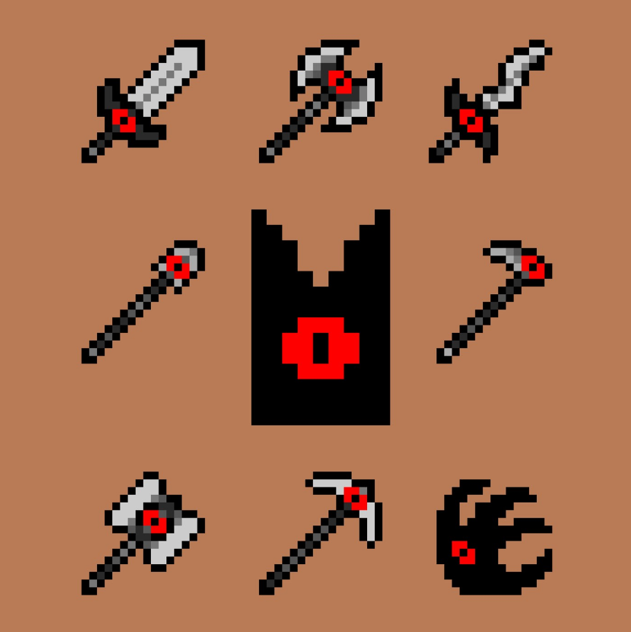 selection de pixel arts 1