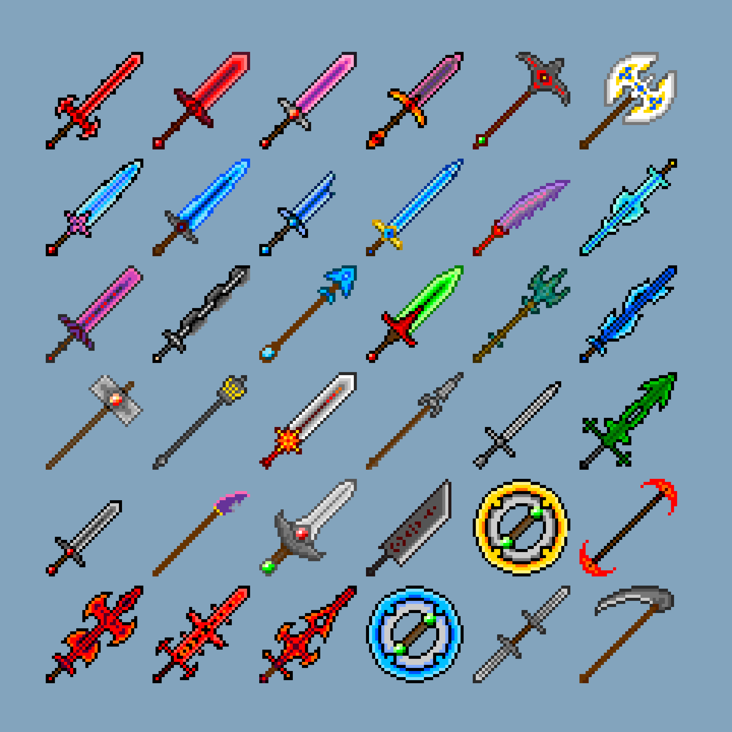 selection de pixel arts 3