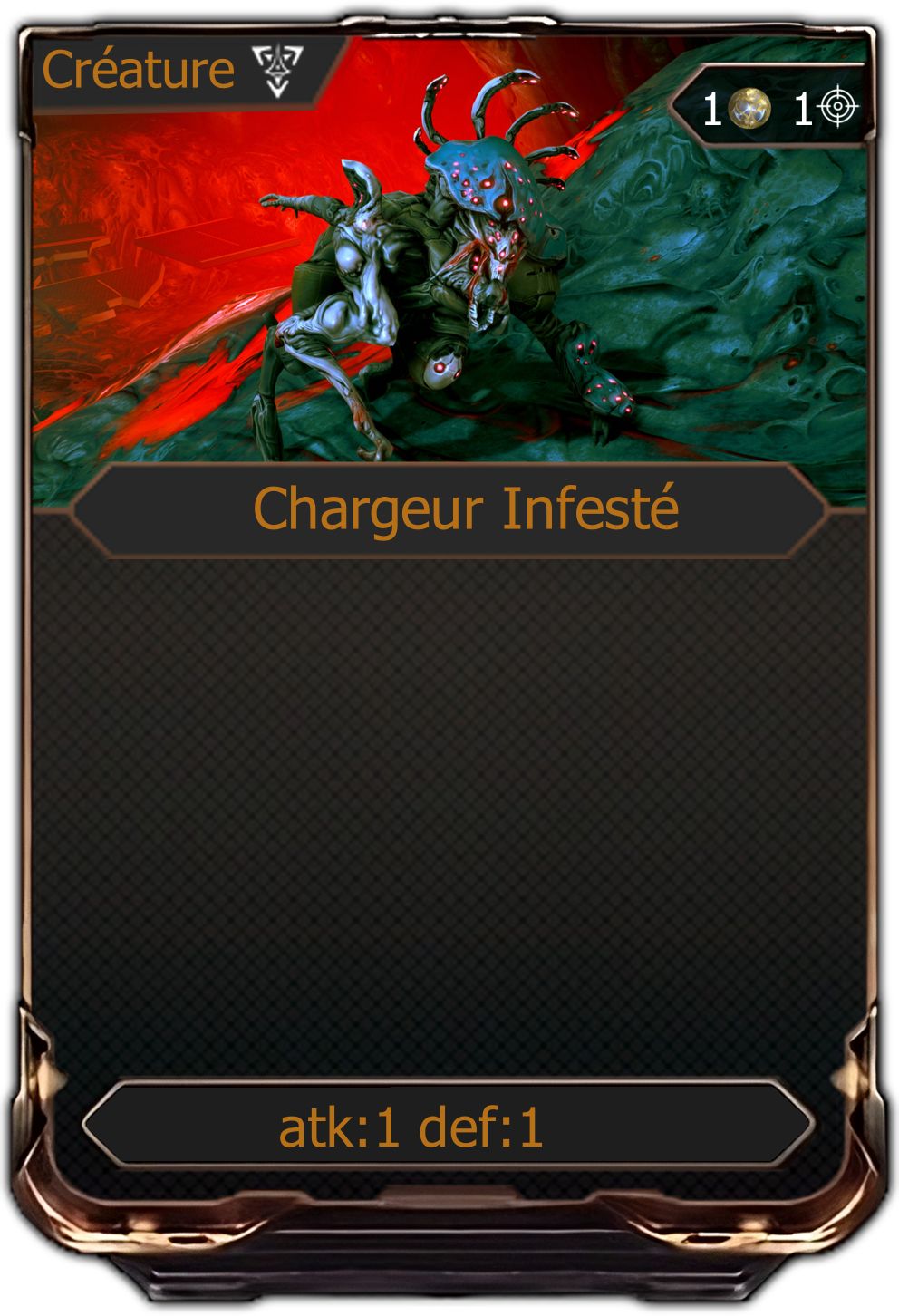 concept de carte inspiré des mods de warframe